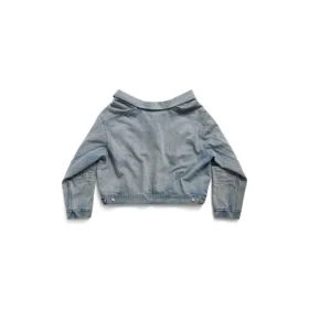 Off Shoulder Jacket “Light Blue” 786638TQW556379