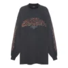 Offshore Long Sleeve T-shirt Oversized “Black Faded” 739027TPVM81568