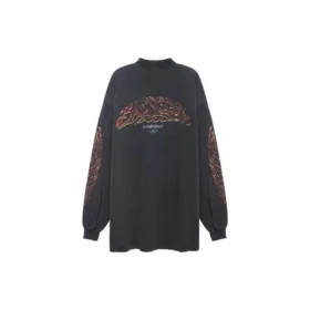 Offshore Long Sleeve T-shirt Oversized “Black Faded” 739027TPVM81568