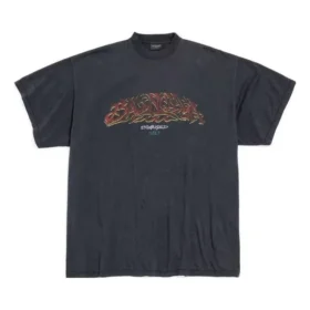 Offshore T-shirt Oversized “Black Faded” 739028TPVM81568