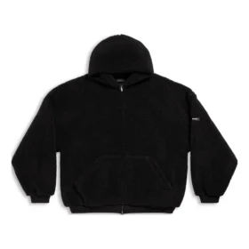 Outerwear Zip-up Hoodie Oversized “Black” 768694TKQ261000 Outerwear Zip-up Hoodie Oversized “Black” 768694TKQ261000