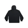 Outside Loop Zip-Up Hoodie Small Fit “Black Faded” 744454TOVF51055