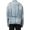 Oversized Cut-Up Ring Denim Jacket “Blue” 697779TMW264437