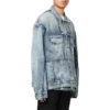 Oversized Cut-Up Ring Denim Jacket “Blue” 697779TMW264437