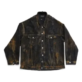 Oversized Denim Jacket “Black” 748022TBP471363