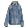 Oversized Hooded Jacket “Blue” 719315TNW56-4268