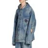 Oversized Hooded Jacket “Blue” 719315TNW56-4268
