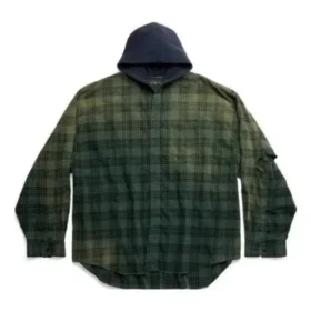 Oversized Hooded Shirt “Green” 746369TOM213328