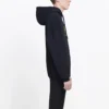 Oversized Interlocked BB Hoodie “Black Yellow” 578138TEV191361