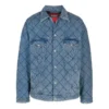 Oversized Padded Denim Jacket “Blue” 646923TDW154762