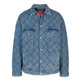 Oversized Padded Denim Jacket “Blue” 646923TDW154762