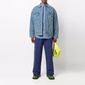 Oversized Padded Denim Jacket “Blue” 646923TDW154762
