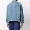 Oversized Padded Denim Jacket “Blue” 646923TDW154762