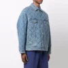 Oversized Padded Denim Jacket “Blue” 646923TDW154762