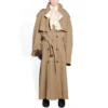 Oversized Trench Coat “Beige” 733764TNP099501