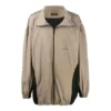 Oversized Zip-Up Lightweight Track Jacket “Neutrals” 625510TDO139577