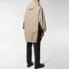 Oversized Zip-Up Lightweight Track Jacket “Neutrals” 625510TDO139577