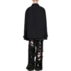 Padded Shirt Large Fit “Black” 719305TNW111700