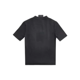 Paris By Day Tight Small Fit T-Shirt “Black Faded” 745019TOVC71055
