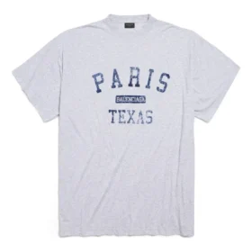 Paris France T-Shirt Oversized “Heather Grey” 787349TRVO81300
