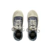 Paris High Top Sneakers “Blue Destroyed Denim and Rubber” 688752W3RCL4090