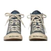 Paris High Top Sneakers “Blue Destroyed Denim and Rubber” 688756W3RCL4090