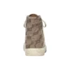 Paris High Top Sneakers “Tan BB Monogram Cotton and White Rubber” 688756W3RQ12298