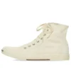Paris High Top Sneakers “White Destroyed Cotton and White Sole” 688752W3RC49090