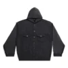 Paris Hybrid Hooded Jacket “Black” 738737TNW111700