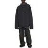 Paris Hybrid Hooded Jacket “Black” 738737TNW111700