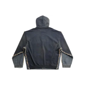 Paris Hybrid Hooded Jacket “Blue” 738737TNW654036