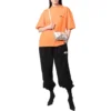 Paris Logo Stretched Knee Sweatpants “Black White” 675244TLVL81070