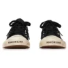 Paris Low Top Graffiti Sneakers “Black and White Destroyed Cotton” 688757W3RR51099