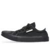 Paris Low Top Sneakers “Black Destroyed Cotton and Black Rubber” 688754W3RP21010