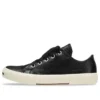 Paris Low Top Sneakers “Black Leather and White Rubber” 688757W3RCB1090