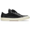 Paris Low Top Sneakers “Black Leather and White Rubber” 688757W3RCB1090