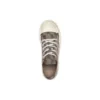 Paris Low Top Sneakers “Tan Allover Logo Cotton and White Rubber” 688754W3RQ22298