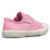 Paris Low Top Sneakers “Washed Pink Cotton and White Rubber” 688757W3RC25590