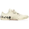 Paris Low Top Sneakers “White Destroyed Cotton and White Rubber with Graffiti” 688757W3RR59010