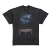 Paris Moon Double Front T-shirt Oversized “Black” 791615TQVY22020