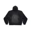 Paris Moon No Pocket Hoodie Oversized “Black Faded” 744462TOVE31055