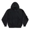 Paris Moon Outerwear Zip-up Hoodie Oversized “Black” 744444TOVE51055