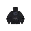 Paris Moon Outerwear Zip-up Hoodie Oversized “Black” 744444TOVE51055