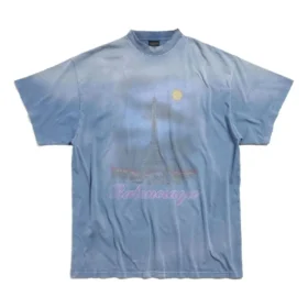 Paris Moon T-shirt “Blue” 739028TQVO14530