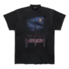 Paris Moon T-shirt Oversized “Black Faded” 739028TOVE41055
