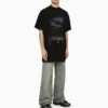 Paris Moon T-shirt Oversized “Black Faded” 739028TQVX61055