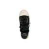 Paris Mules “Black Destroyed Cotton and White Rubber” 693953W3RC31090