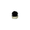 Paris Mules “Black Destroyed Cotton and White Rubber” 693953W3RC31090