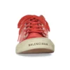 Paris Mules “Red Destroyed Cotton and White Rubber” 693952W3RC36090