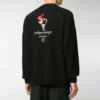 Paris Olympics Crew Neck Sweater “Black” 621032T41041070